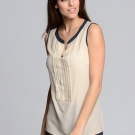 Blusentop aus hochwertiger Seide